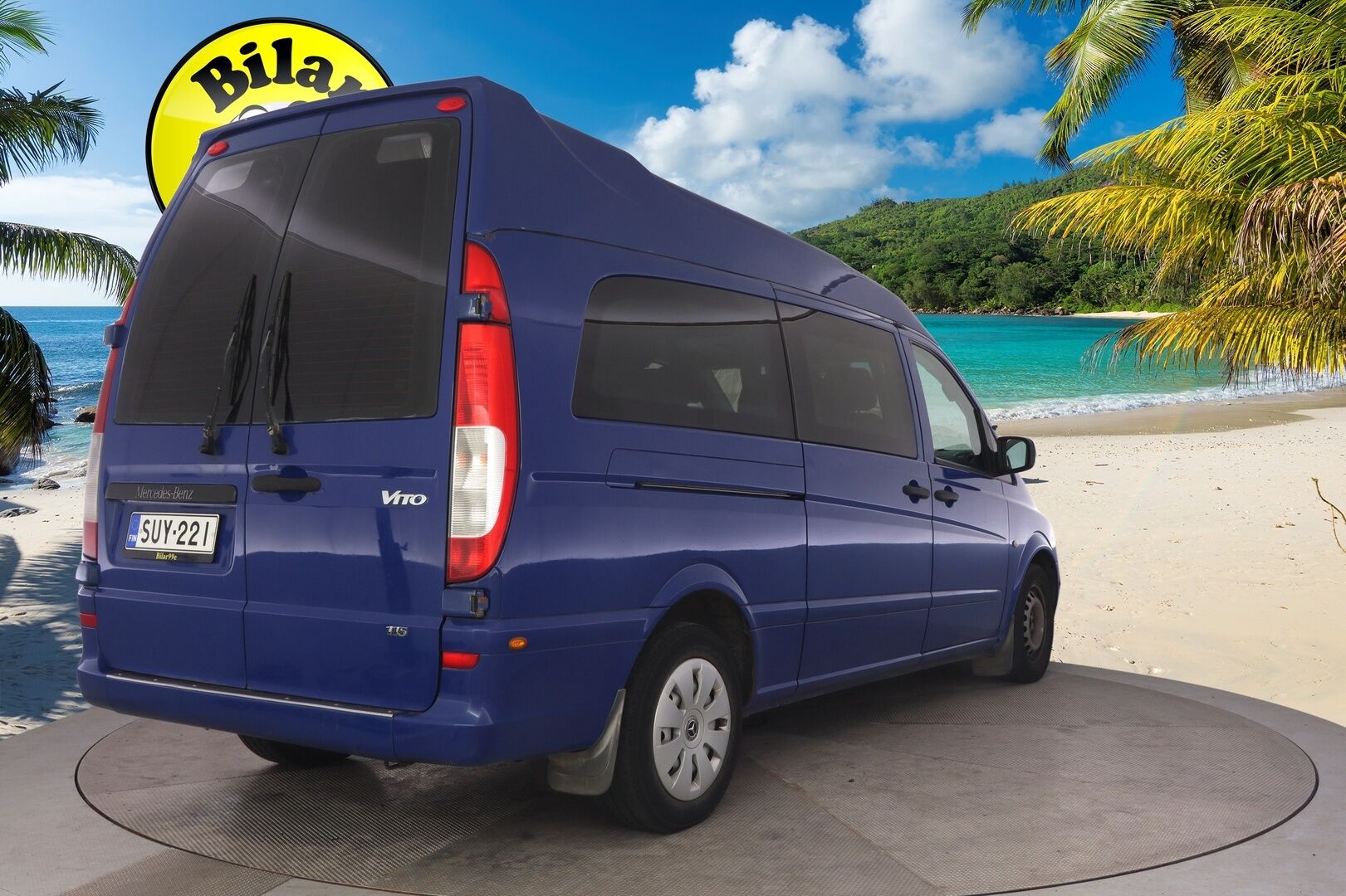 Mercedes-Benz Vito 2010 115CDI -3,2/34K tila-autopohja pitkä A3 Aut. 9P. *YritysOutlet - Myydään vain yrityksille* - **9-Paikkainen / Moottori vaihdettu / Webasto / 2x renkaat aluilla / Sähköinen liukuovi**