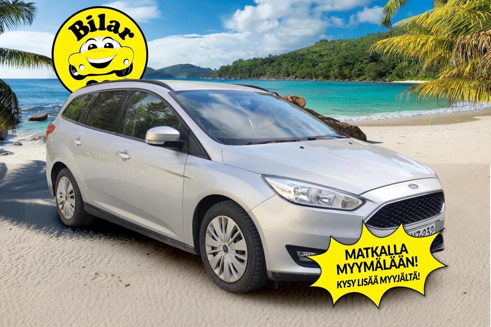 Ford Focus 2018 1,0 EcoBoost 125hv M6 - | Vakkari | P-Tutka | Lämm. Tuulilasi | Matkalla myymälään!