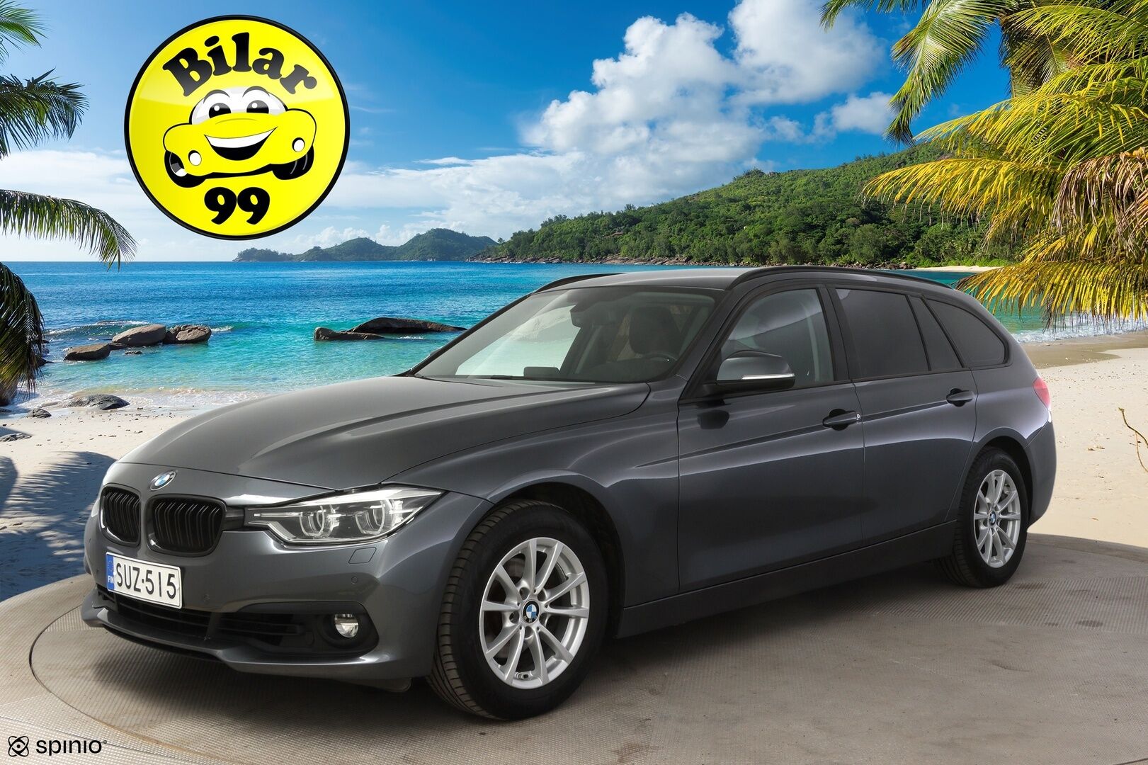 BMW 320 2019 F31 Touring 320i A xDrive Business Exclusive * Nahka sporttipenkit / Tutkat / Vetokoukku / Led-valot / Lohkolämmitin * - * Merkkihuollettu / 2-omisteinen Suomi-auto / Huippusiisti yksilö! *