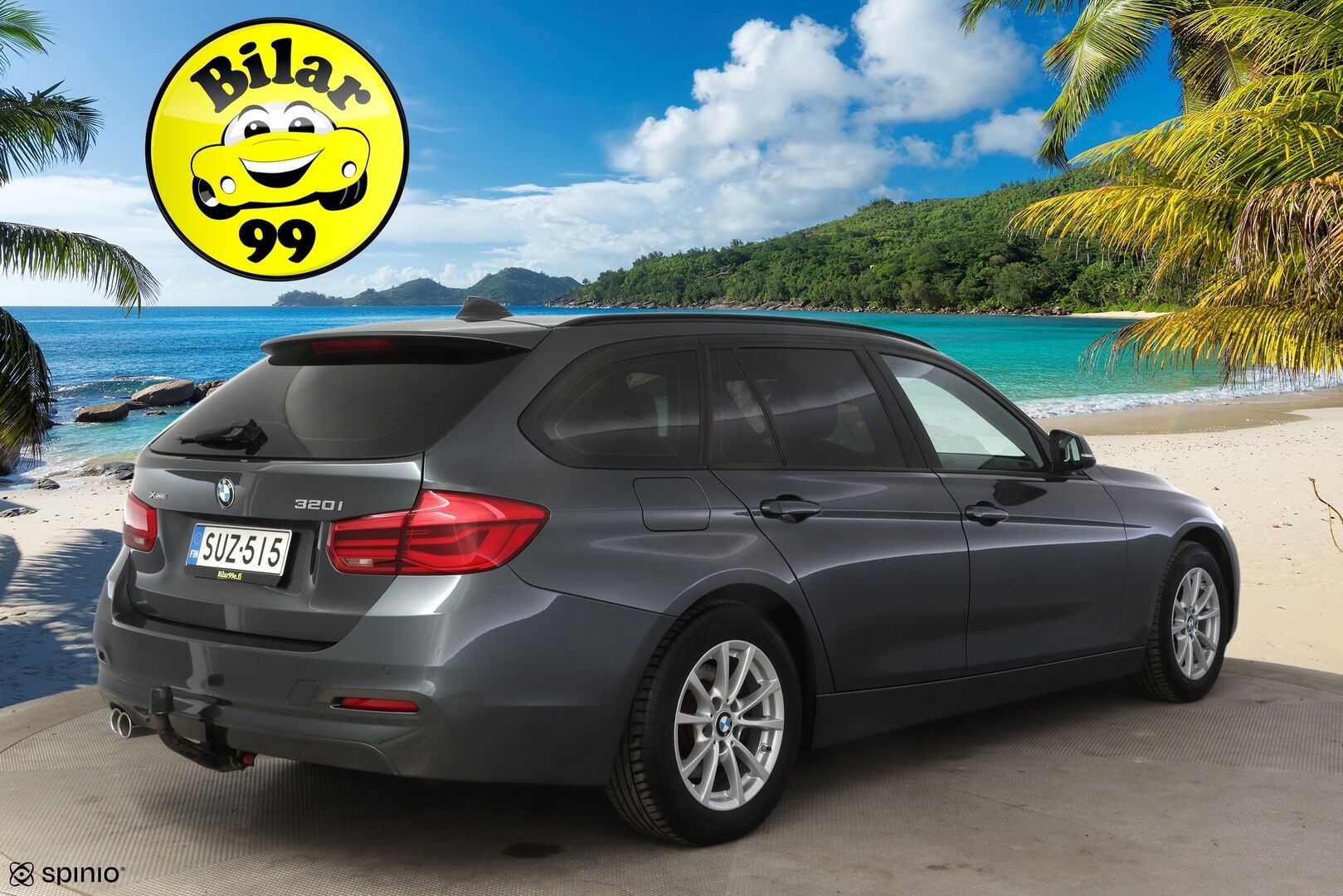 BMW 320 2019 F31 Touring 320i A xDrive Business Exclusive * Nahka sporttipenkit / Tutkat / Vetokoukku / Led-valot / Lohkolämmitin * - * Merkkihuollettu / 2-omisteinen Suomi-auto / Huippusiisti yksilö! *