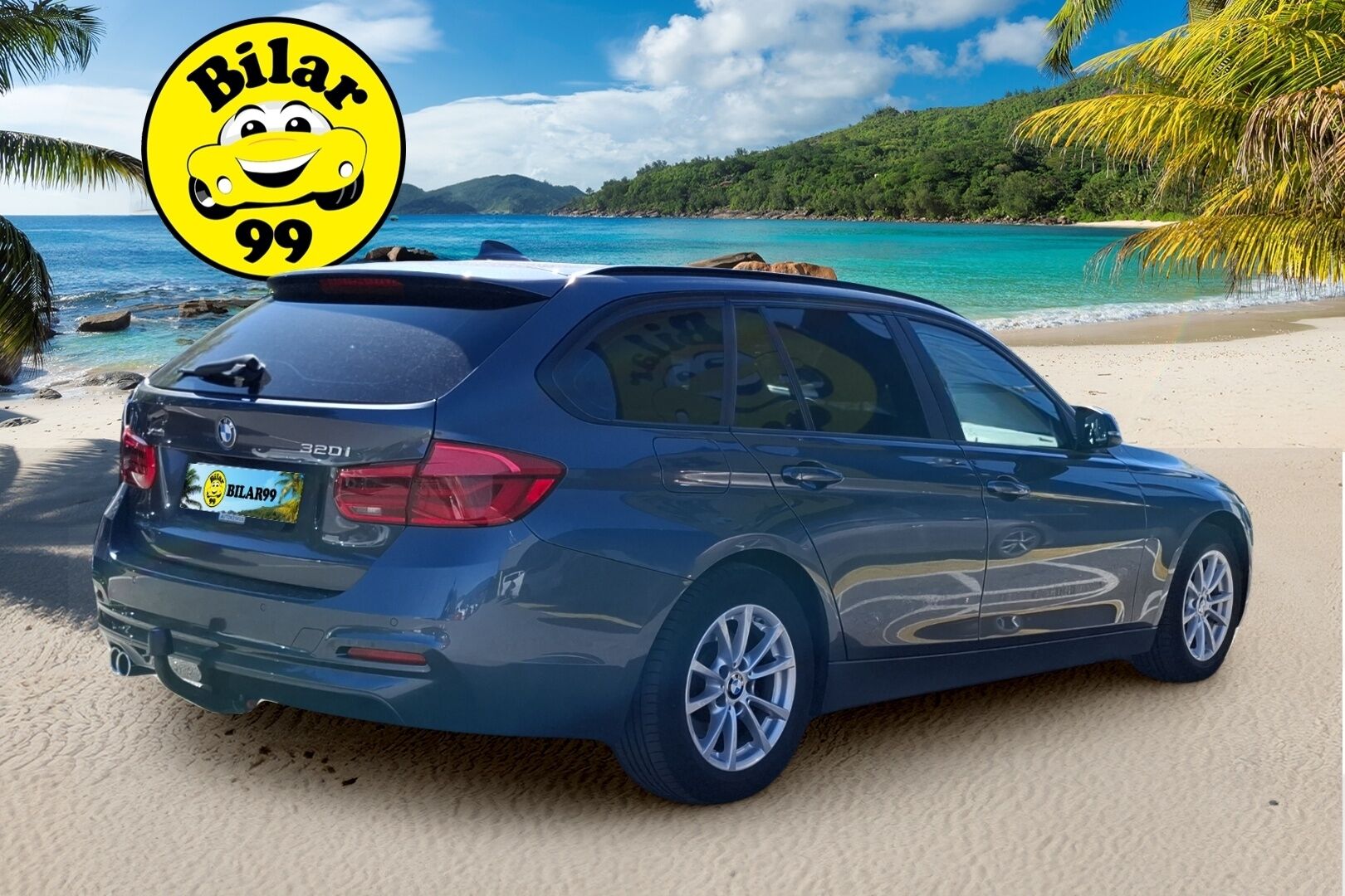 BMW 320 2019 F31 Touring 320i A xDrive Business Exclusive * Nahka sporttipenkit / Tutkat / Vetokoukku / Led-valot / Lohkolämmitin * - * Merkkihuollettu / 2-omisteinen Suomi-auto / Huippusiisti yksilö! *