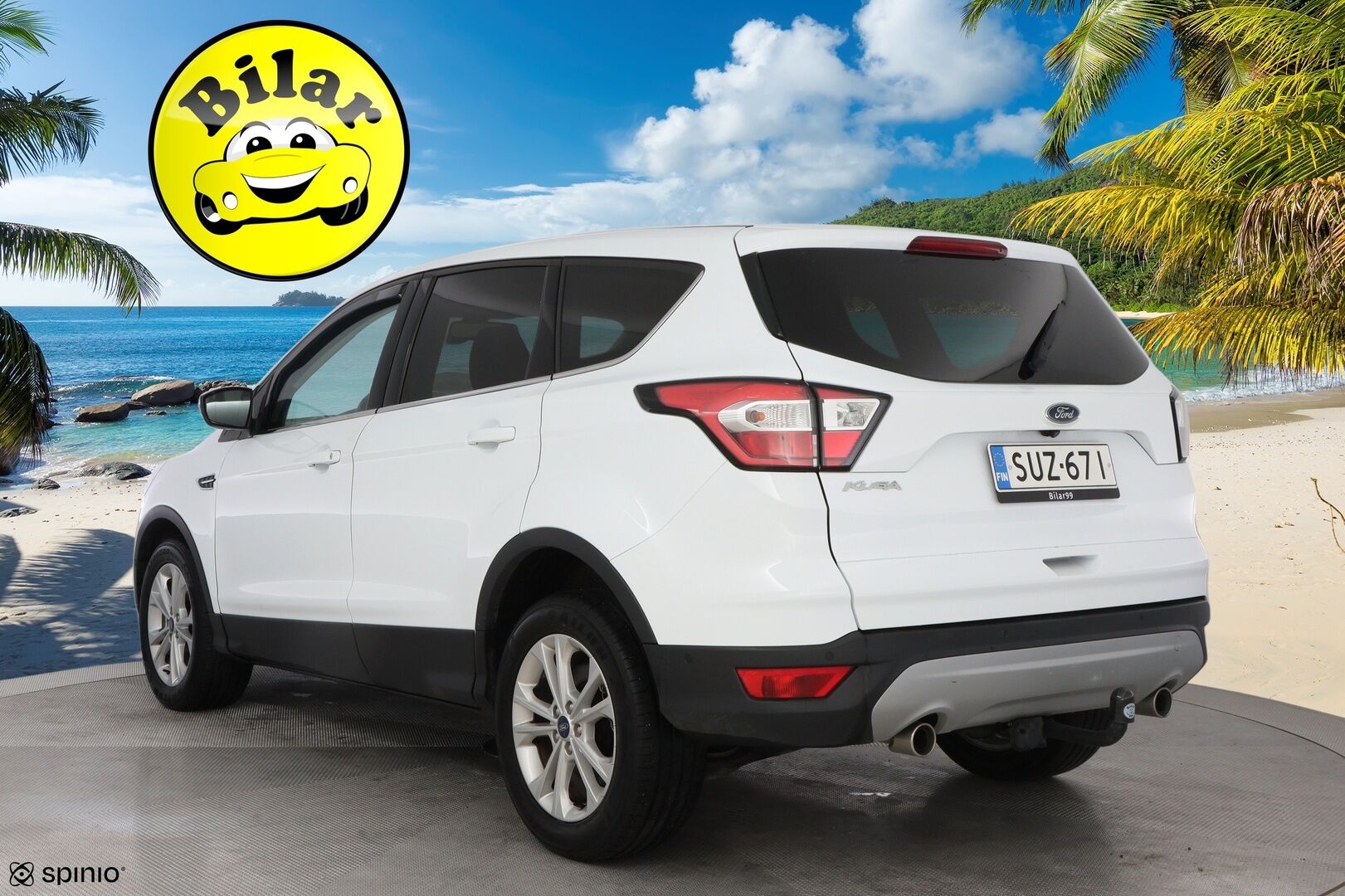Ford Kuga 2019 1,5 TDCi 120 hv PowerShift A6 FWD Style 5-ovinen - Suomiauto | Webasto | Vetokoukku | Peruutuskamera | Navi | Lämpölasi   | 2x Renkaat Aluvantein!
