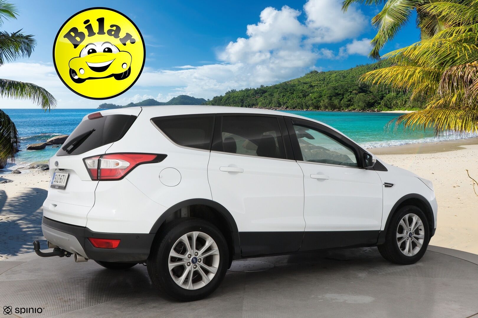 Ford Kuga 2019 1,5 TDCi 120 hv PowerShift A6 FWD Style 5-ovinen - Suomiauto | Webasto | Vetokoukku | Peruutuskamera | Navi | Lämpölasi   | 2x Renkaat Aluvantein!