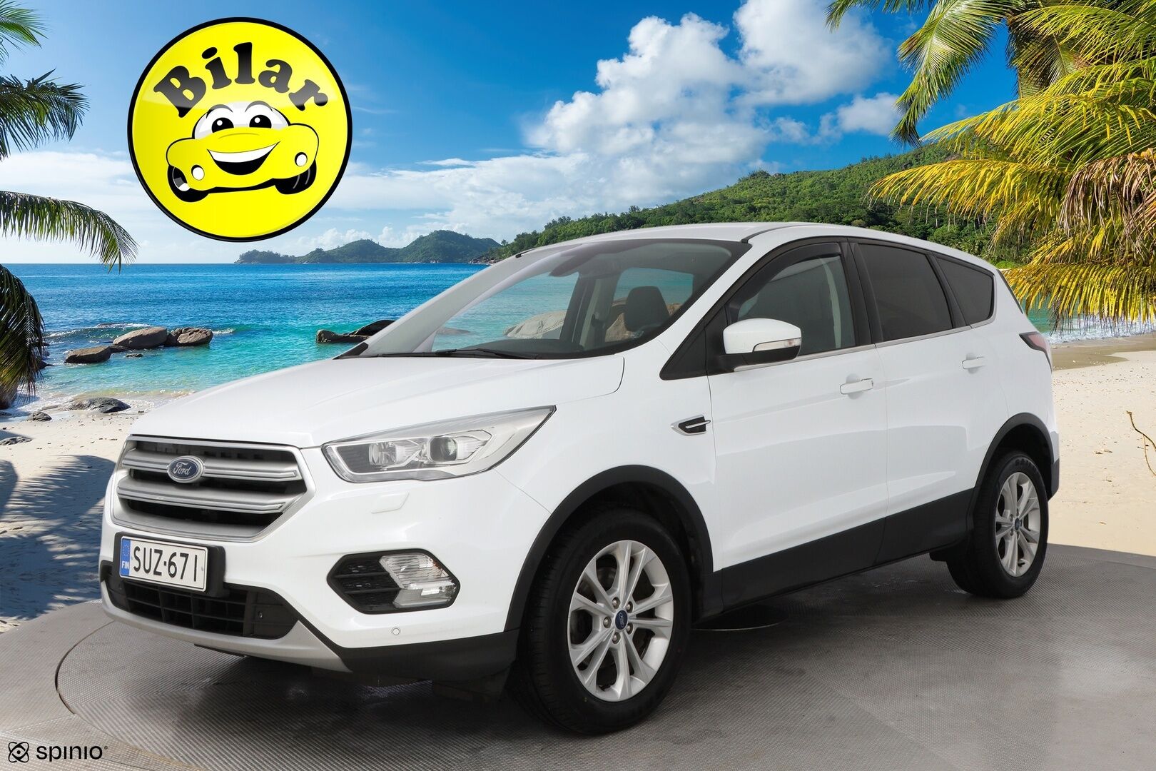 Ford Kuga 2019 1,5 TDCi 120 hv PowerShift A6 FWD Style 5-ovinen - Suomiauto | Webasto | Vetokoukku | Peruutuskamera | Navi | Lämpölasi   | 2x Renkaat Aluvantein!