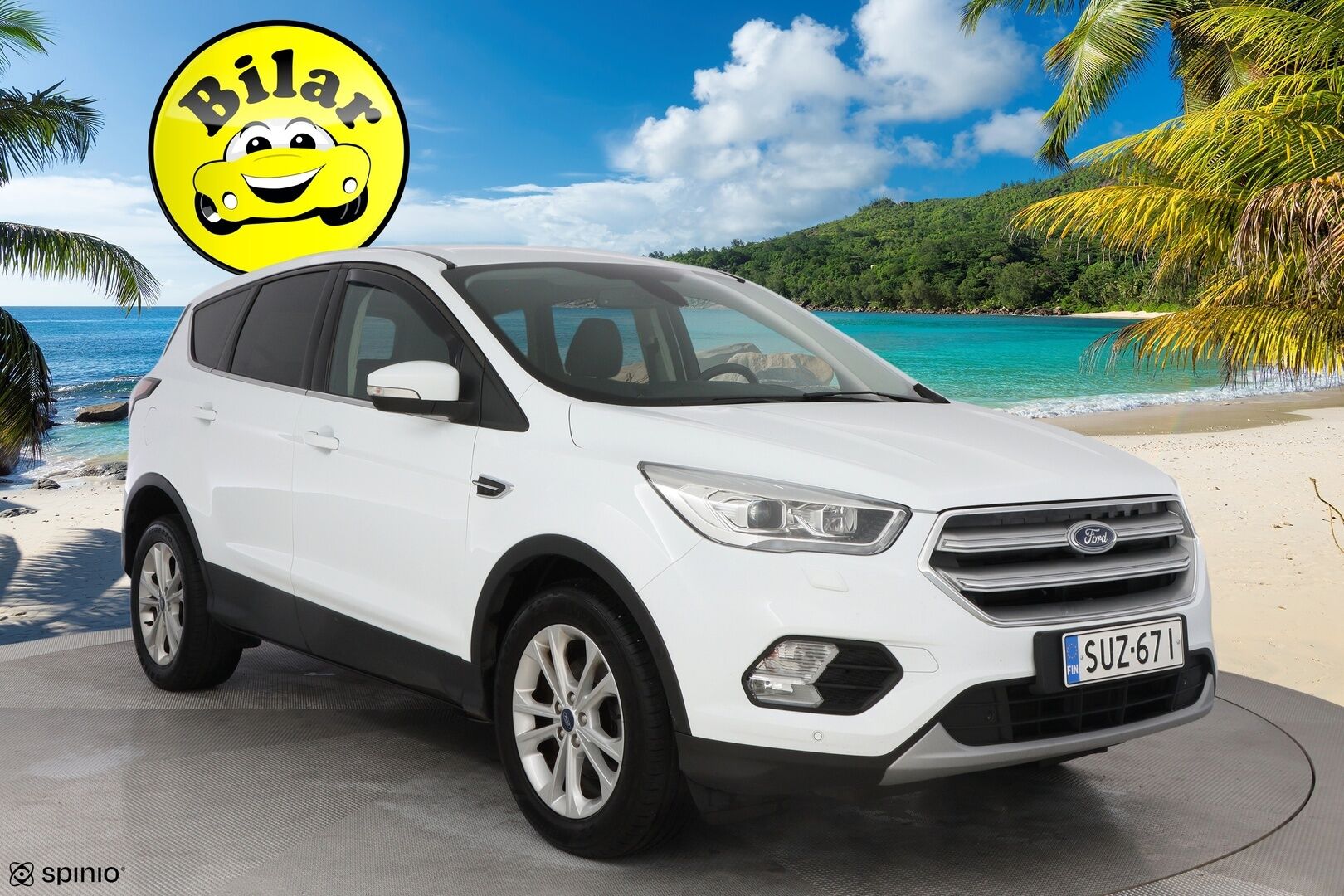 Ford Kuga 2019 1,5 TDCi 120 hv PowerShift A6 FWD Style 5-ovinen - Suomiauto | Webasto | Vetokoukku | Peruutuskamera | Navi | Lämpölasi   | 2x Renkaat Aluvantein!
