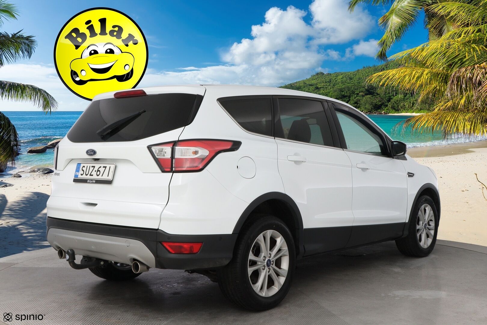 Ford Kuga 2019 1,5 TDCi 120 hv PowerShift A6 FWD Style 5-ovinen - Suomiauto | Webasto | Vetokoukku | Peruutuskamera | Navi | Lämpölasi   | 2x Renkaat Aluvantein!