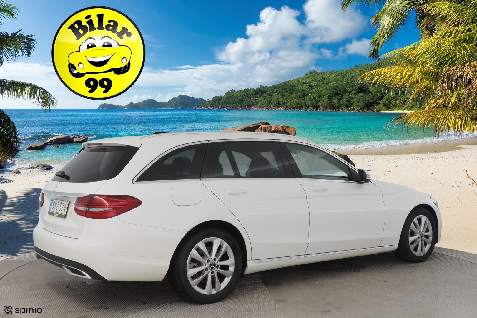 Mercedes-Benz C 2019 200 T A Business *Suomi-auto / LED high performance / Sporttipenkit / Lohkolämmitin* - Nokian Hakkapeliitta talvirenkaat, lähes uudet / Katsastus vasta 2/27 / Hyvä huoltohistoria! * - HULLUT JOULUT KORKOTARJOUS 2,49% 