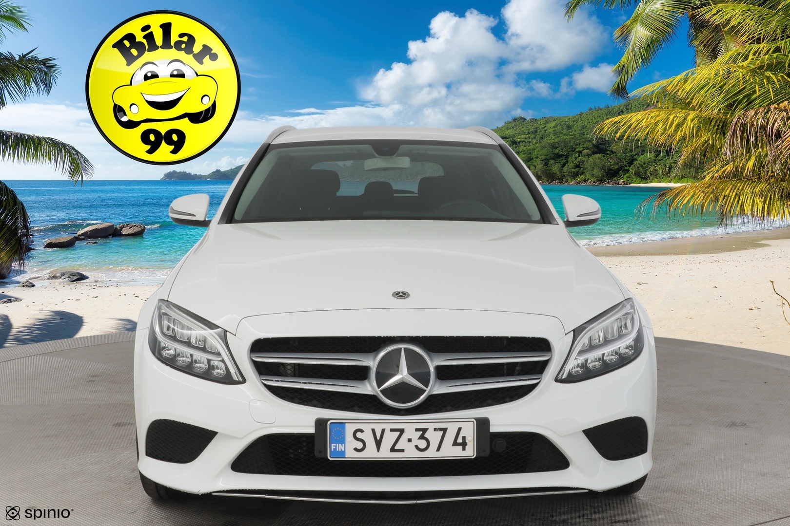 Mercedes-Benz C 2019 200 T A Business *Suomi-auto / LED high performance / Sporttipenkit / Lohkolämmitin* - Nokian Hakkapeliitta talvirenkaat, lähes uudet / Katsastus vasta 2/27 / Hyvä huoltohistoria! * - HULLUT JOULUT KORKOTARJOUS 2,49% 