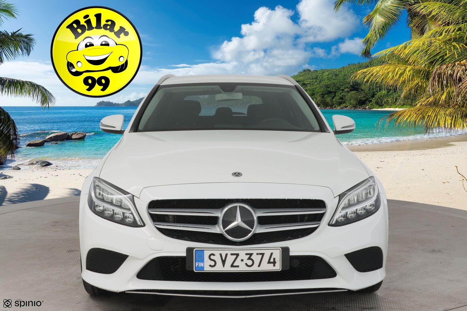 Mercedes-Benz C 2019 200 T A Business - Suomi-auto / LED high performance / Sporttipenkit / Lohkolämmitin