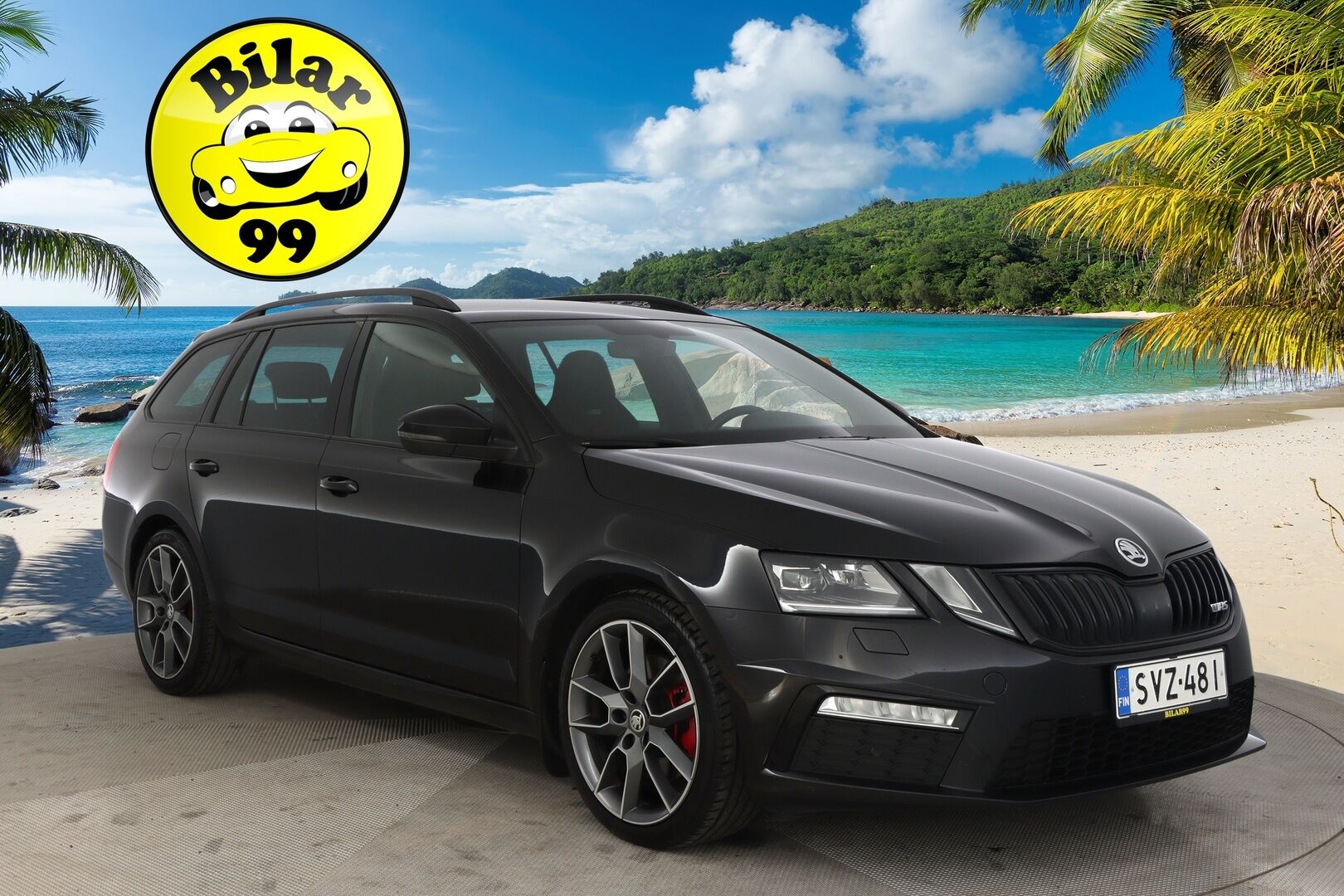 Skoda Octavia 2019 *Combi 2,0 TDI 184 4x4 RS DSG Autom. *ACC / BLIS / Webasto / P-Kamera / Kessy* - *Suomi-Auto / Urheiluistuimet / Suksiluukku / Vetokoukku*
