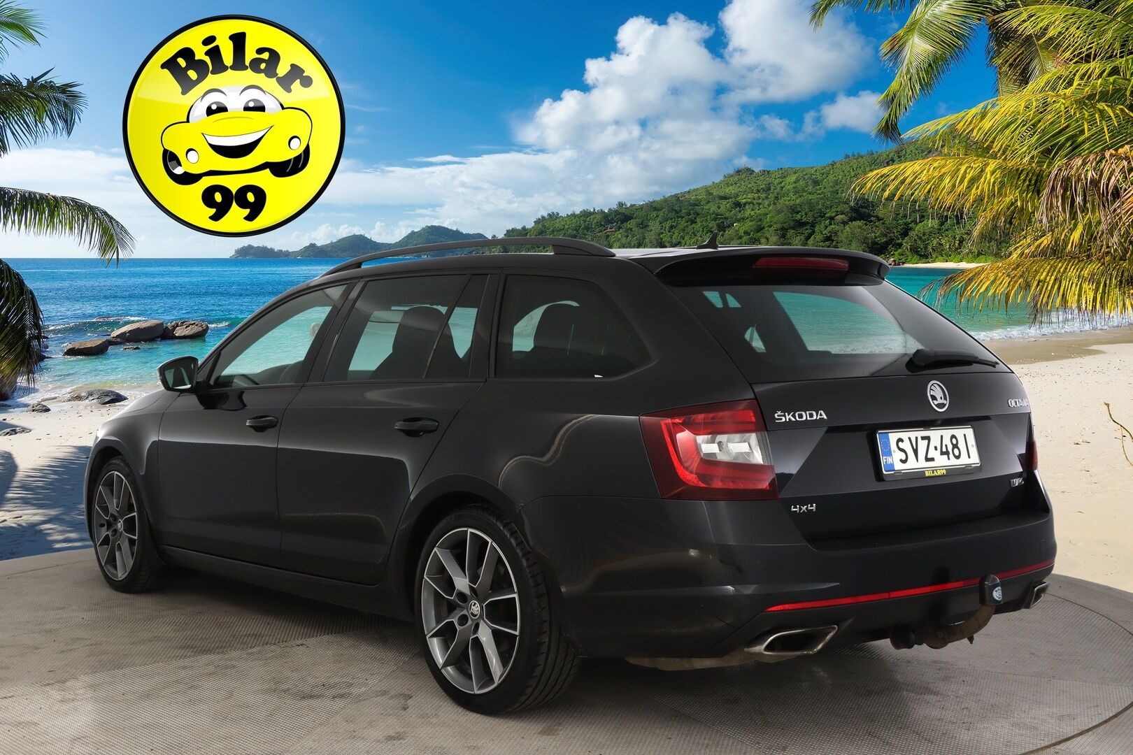 Skoda Octavia 2019 *Combi 2,0 TDI 184 4x4 RS DSG Autom. *ACC / BLIS / Webasto / P-Kamera / Kessy* - *Suomi-Auto / Urheiluistuimet / Suksiluukku / Vetokoukku*