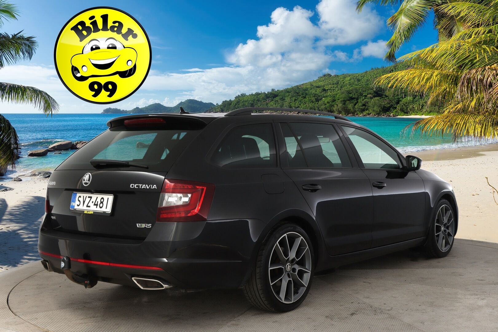Skoda Octavia 2019 *Combi 2,0 TDI 184 4x4 RS DSG Autom. *ACC / BLIS / Webasto / P-Kamera / Kessy* - *Suomi-Auto / Urheiluistuimet / Suksiluukku / Vetokoukku*