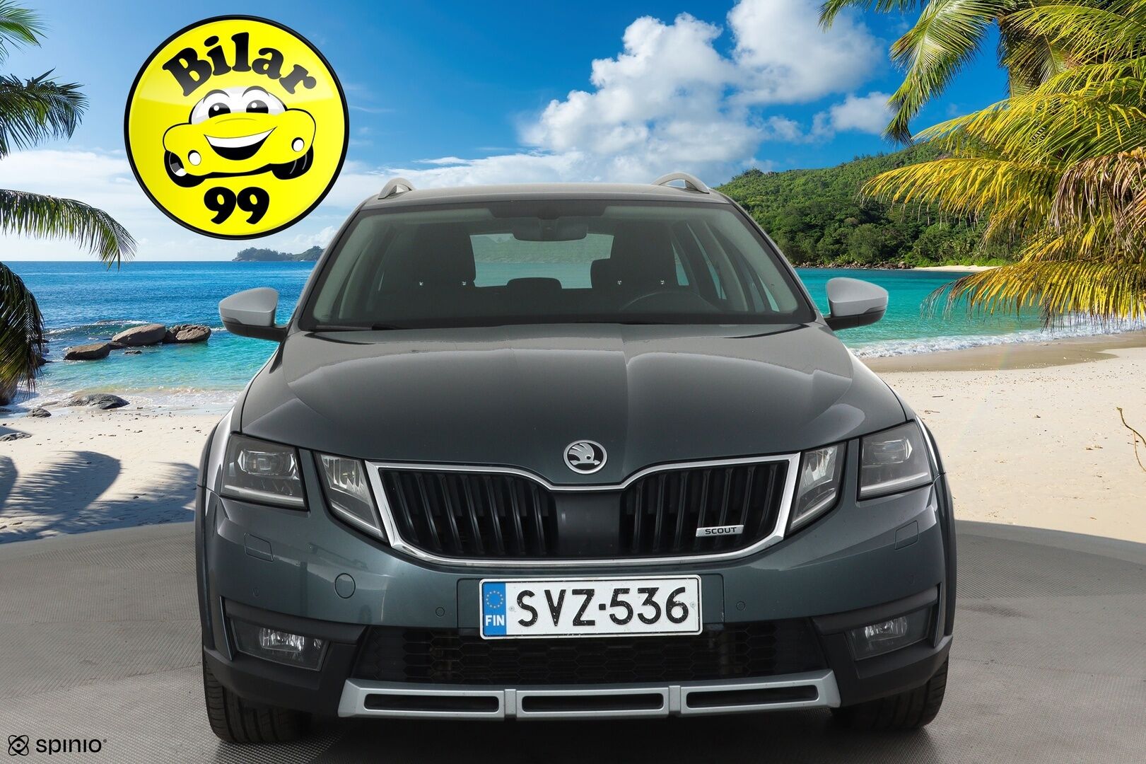 Skoda Octavia 2019 Combi 2,0 TDI 184 4x4 Scout DSG **Webasto / Koukku / Adapt.Vakkari / LED-valot / P.kamera / KeylessGO** - Suomi-auto / Kahdet Renkaat