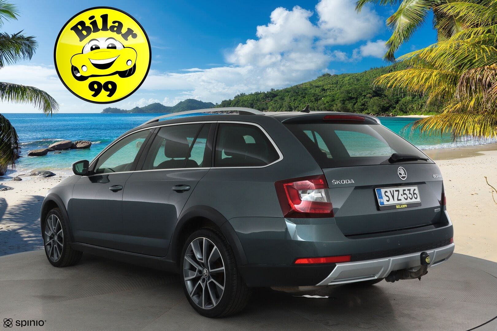 Skoda Octavia 2019 Combi 2,0 TDI 184 4x4 Scout DSG **Webasto / Koukku / Adapt.Vakkari / LED-valot / P.kamera / KeylessGO** - Suomi-auto / Kahdet Renkaat