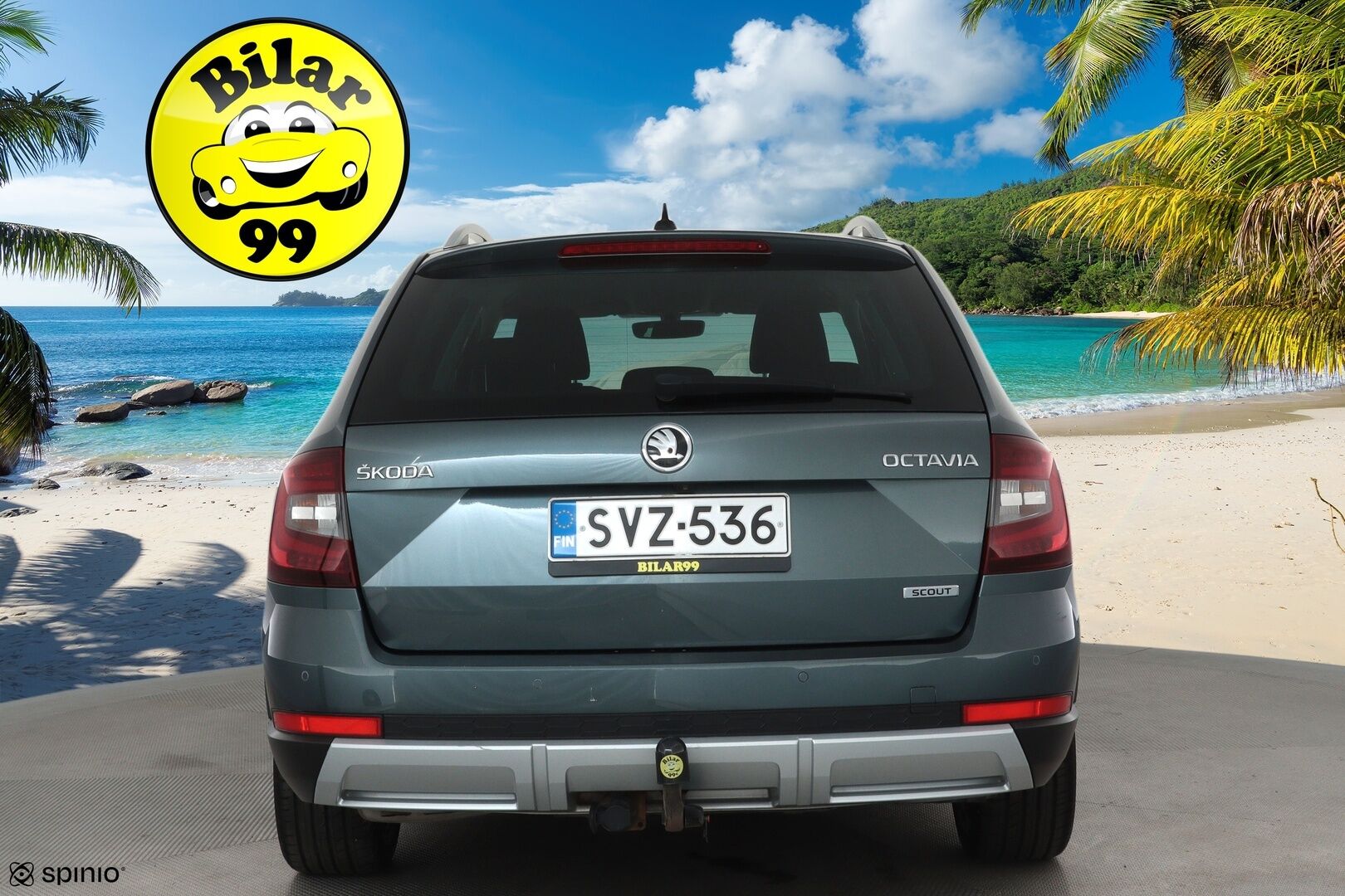 Skoda Octavia 2019 Combi 2,0 TDI 184 4x4 Scout DSG **Webasto / Koukku / Adapt.Vakkari / LED-valot / P.kamera / KeylessGO** - Suomi-auto / Kahdet Renkaat