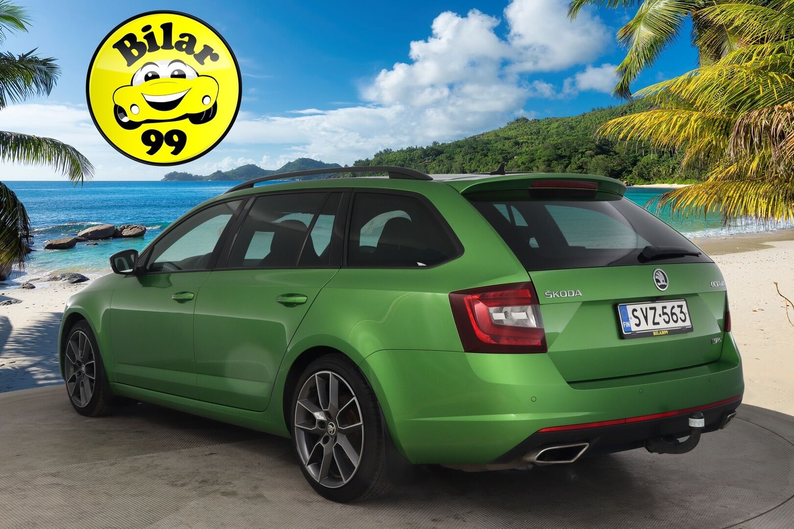 Skoda Octavia 2019 Combi 2,0 TDI 184 RS DSG Autom *Webasto / Lämmitettävä Ratti & Tuulilasi / ACC / P.kamera - Näyttävä yksillö hyvällä värillä / 2x renkaat / Suomiauto