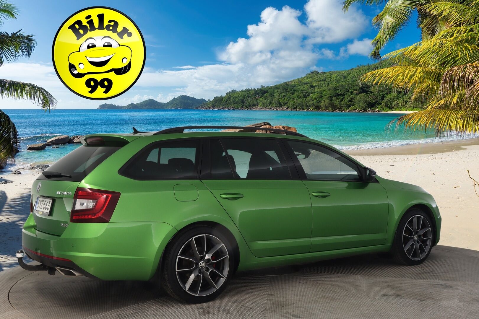 Skoda Octavia 2019 Combi 2,0 TDI 184 RS DSG Autom *Webasto / Lämmitettävä Ratti & Tuulilasi / ACC / P.kamera - Näyttävä yksillö hyvällä värillä / 2x renkaat / Suomiauto