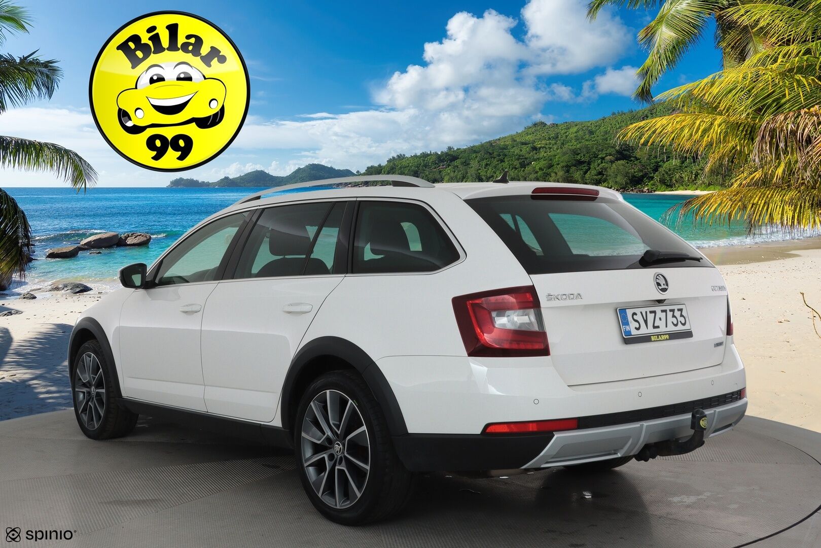Skoda Octavia 2019 Combi 2,0 TDI 184 4x4 Scout DSG Autom. **Adapt.vakkari / P.kamera / LED / Koukku / Ratinlämmitin / Webasto** - Suomi-auto / Merkkihuollettu / Kahdet renkaat aluvanteilla / Penkinlämmittimet takana / Lämmitettävä tuulilasi / Sähköluukku