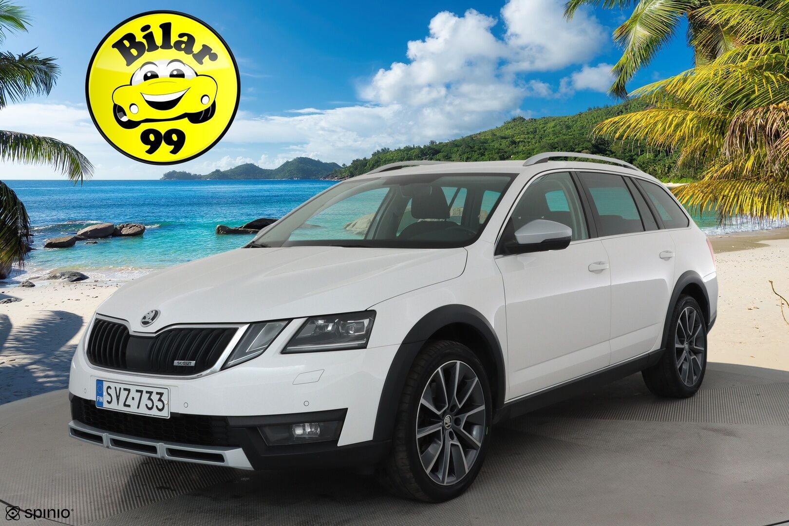 Skoda Octavia 2019 Combi 2,0 TDI 184 4x4 Scout DSG Autom. **Adapt.vakkari / P.kamera / LED / Koukku / Ratinlämmitin / Webasto** - Suomi-auto / Merkkihuollettu / Kahdet renkaat aluvanteilla / Penkinlämmittimet takana / Lämmitettävä tuulilasi / Sähköluukku