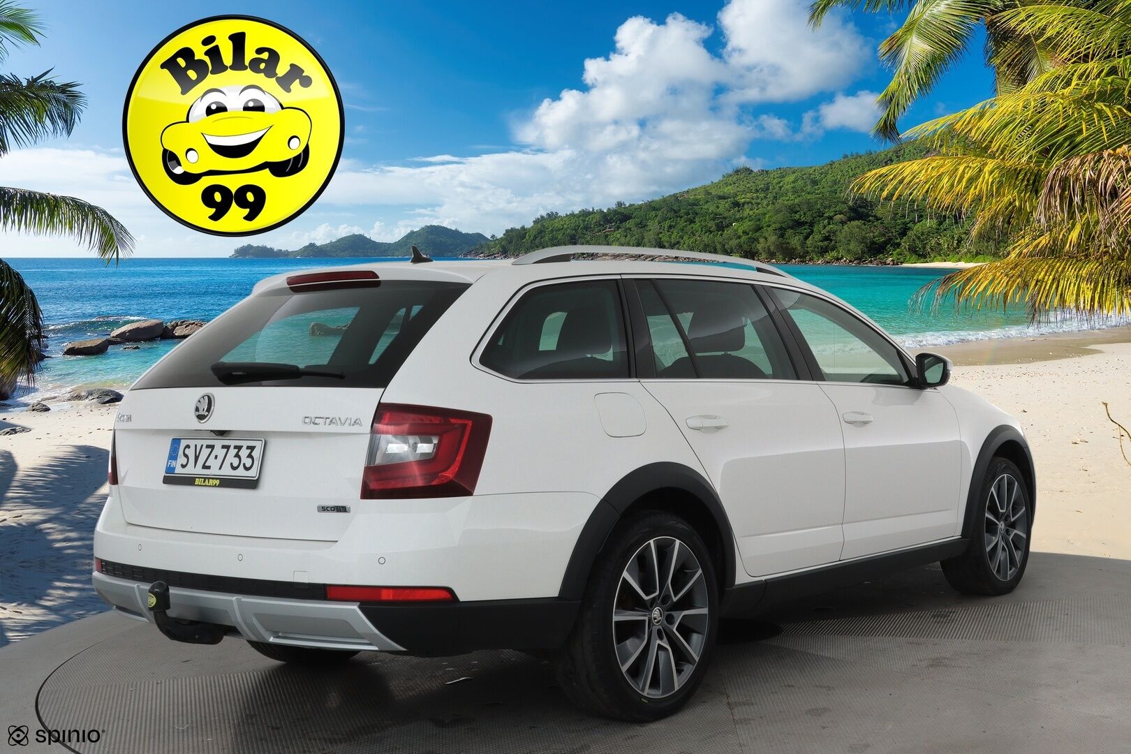Skoda Octavia 2019 Combi 2,0 TDI 184 4x4 Scout DSG Autom. **Adapt.vakkari / P.kamera / LED / Koukku / Ratinlämmitin / Webasto** - Suomi-auto / Merkkihuollettu / Kahdet renkaat aluvanteilla / Penkinlämmittimet takana / Lämmitettävä tuulilasi / Sähköluukku