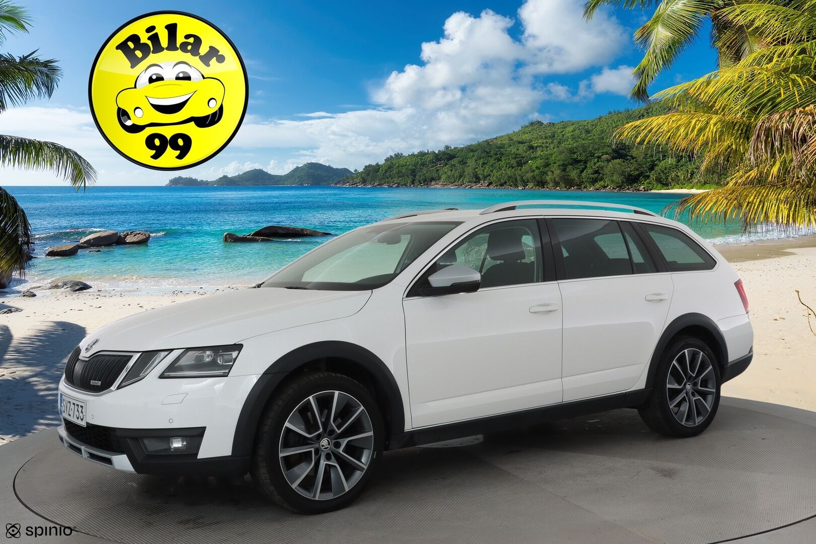 Skoda Octavia 2019 Combi 2,0 TDI 184 4x4 Scout DSG Autom. **Adapt.vakkari / P.kamera / LED / Koukku / Ratinlämmitin / Webasto** - Suomi-auto / Merkkihuollettu / Kahdet renkaat aluvanteilla / Penkinlämmittimet takana / Lämmitettävä tuulilasi / Sähköluukku