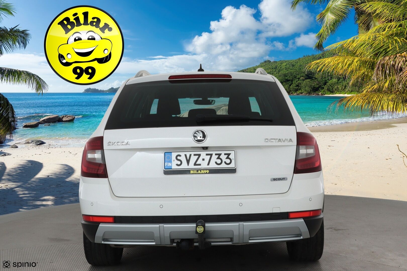 Skoda Octavia 2019 Combi 2,0 TDI 184 4x4 Scout DSG Autom. **Adapt.vakkari / P.kamera / LED / Koukku / Ratinlämmitin / Webasto** - Suomi-auto / Merkkihuollettu / Kahdet renkaat aluvanteilla / Penkinlämmittimet takana / Lämmitettävä tuulilasi / Sähköluukku