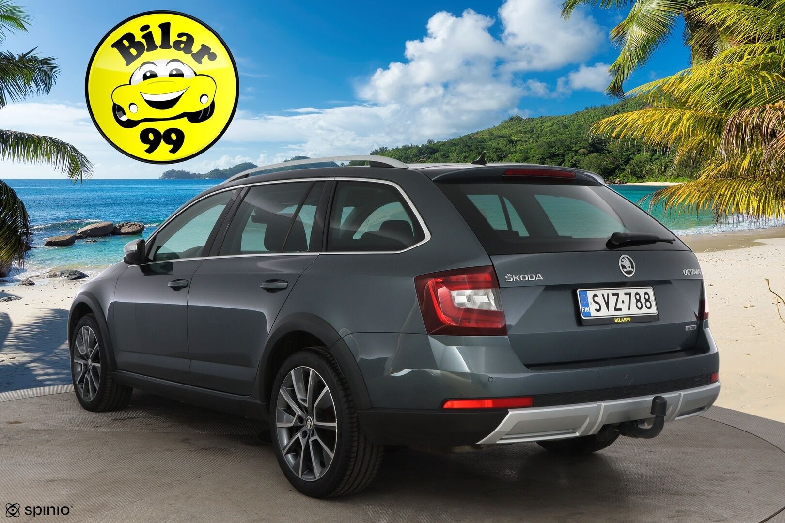 Skoda Octavia 2019 Combi 2,0 TDI 184 4x4 Scout DSG Autom. - Webasto / Adapt. Vakkari / BLIS / P.Kamera / Keyless / Ratinlämmitin / Sähköluukku / Vetokoukku