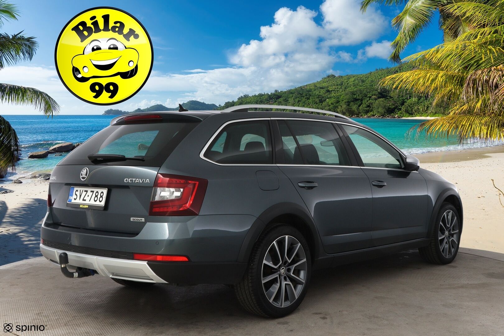 Skoda Octavia 2019 Combi 2,0 TDI 184 4x4 Scout DSG Autom. - Webasto / Adapt. Vakkari / BLIS / P.Kamera / Keyless / Ratinlämmitin / Sähköluukku / Vetokoukku