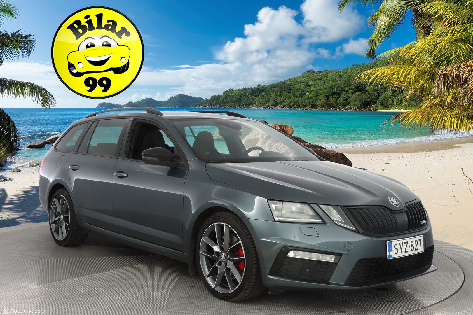 Skoda Octavia 2019 Combi 2,0 TDI 184 4x4 RS DSG Autom. *ACC / Webasto / P-kamera / Koukku / Navi* - Juuri huollettu / Jakopää juuri vaihdettu / Kahdet Skodan alut / Kattavat huollot
