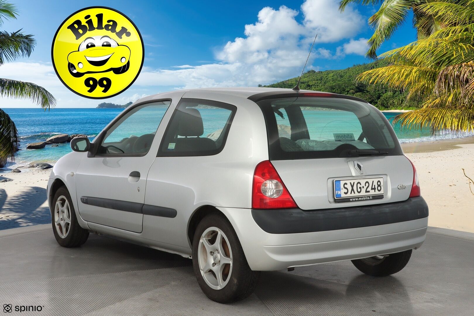 Renault Clio 2005 - YritysOutlet - Myydään vain yrityksille - – Tämä auto myydään YritysOutlet -valikoimasta vain yritykselle