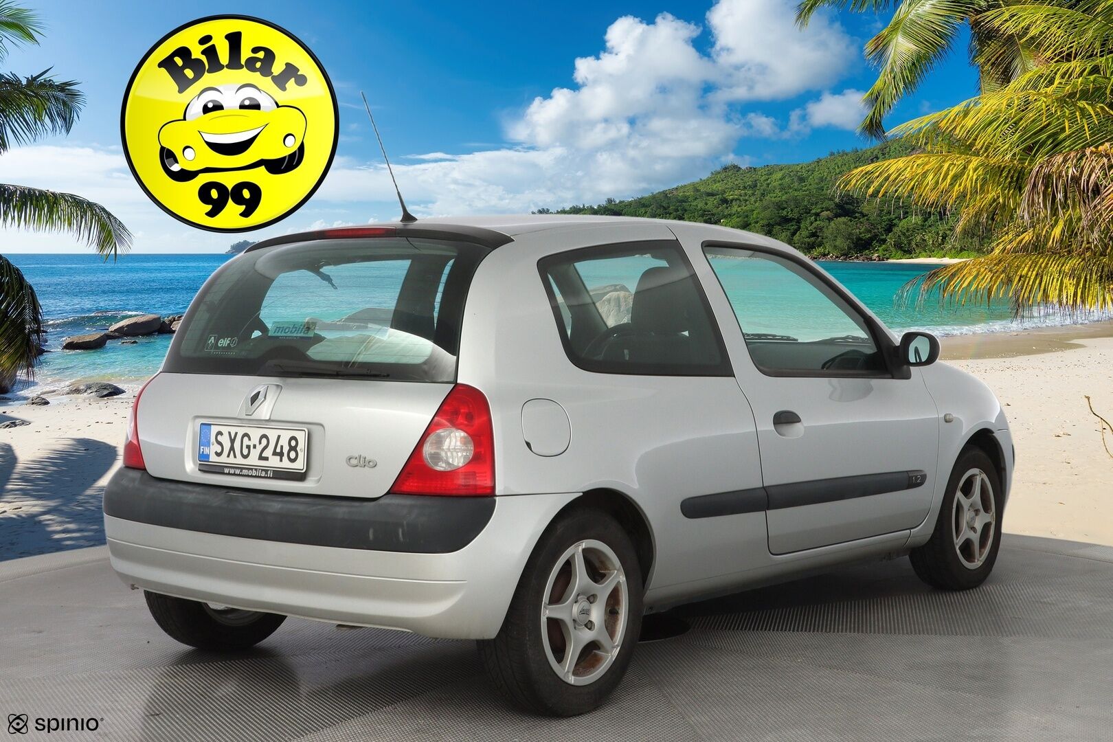 Renault Clio 2005 - YritysOutlet - Myydään vain yrityksille - – Tämä auto myydään YritysOutlet -valikoimasta vain yritykselle