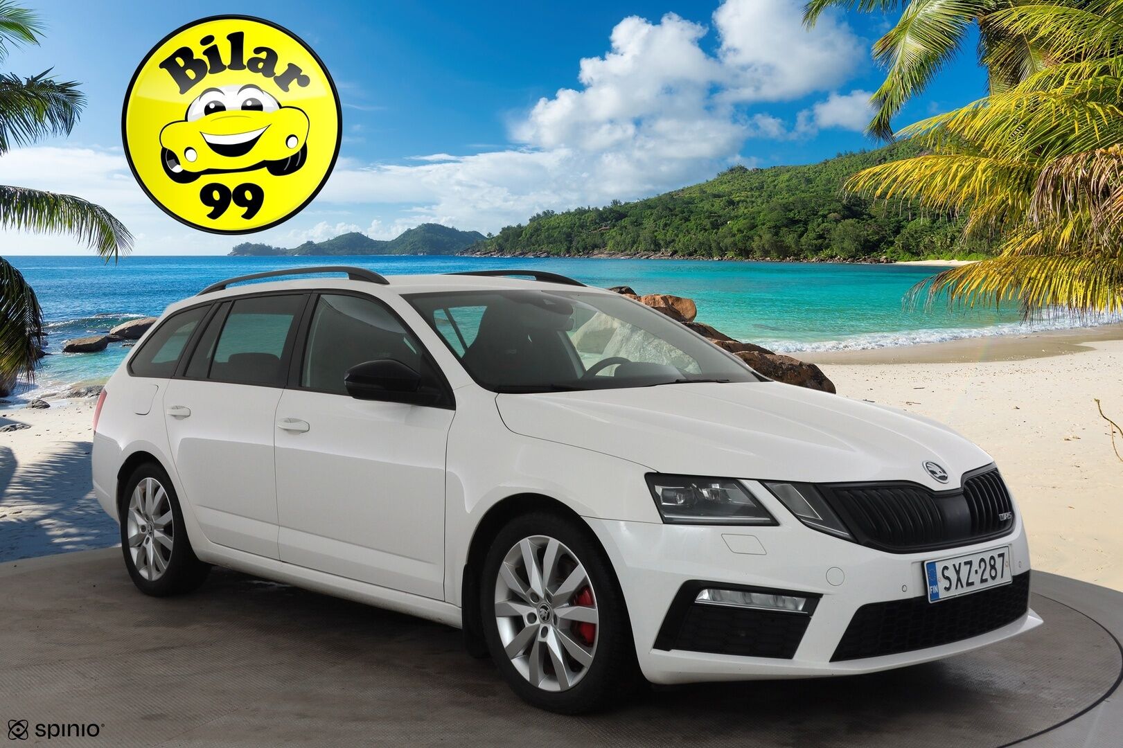 Skoda Octavia 2019 Combi 2,0 TDI 184 RS DSG * ACC / Webasto / LED / Sportti Penkit /  P.Kamera / Kaistavahti / Keyless * - Suomi auto / Merkkihuollettu / Kahdet renkaat - HULLUT JOULUT KORKOTARJOUS 2,49% 