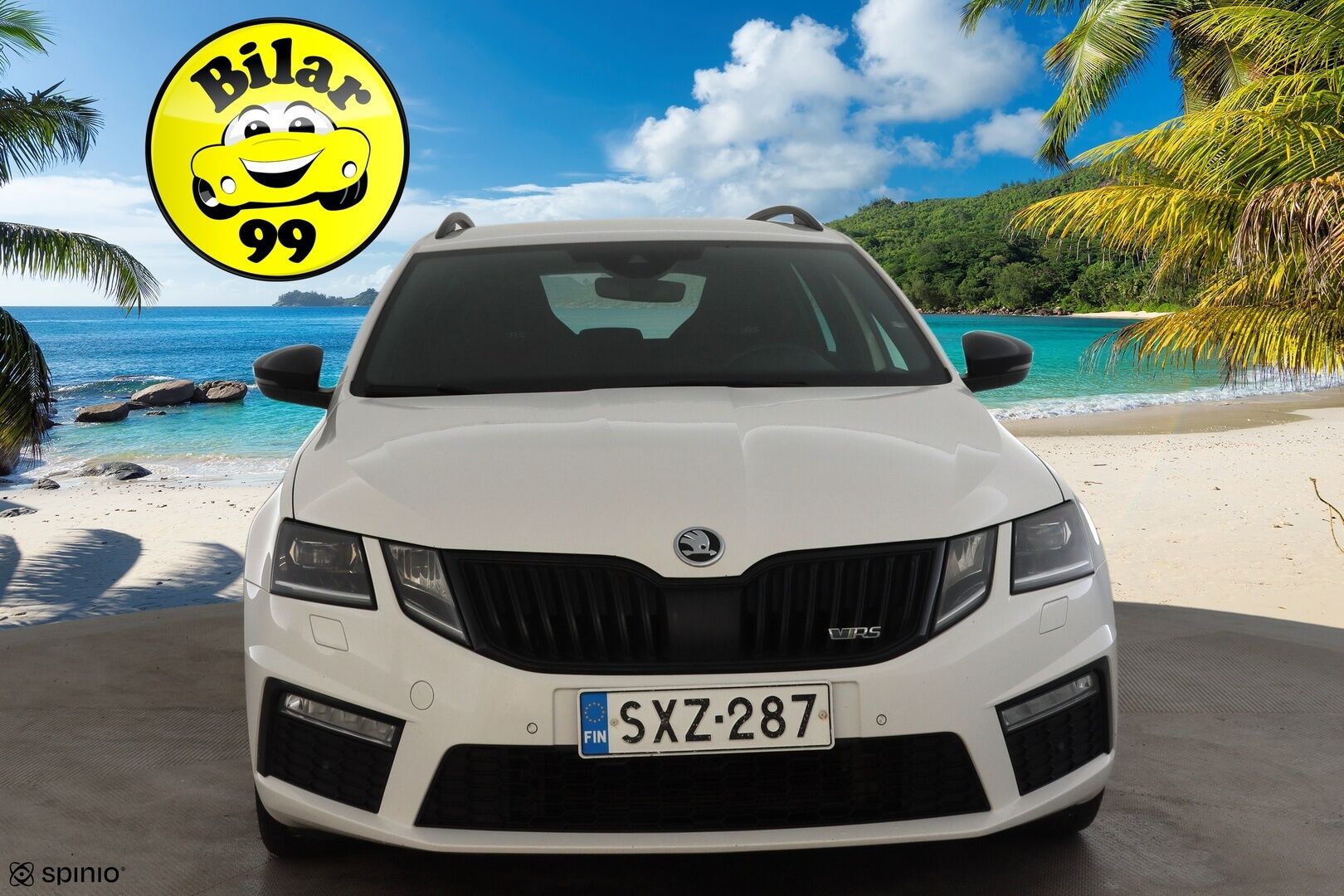Skoda Octavia 2019 Combi 2,0 TDI 184 RS DSG Autom. * Webasto / Adapt.Vakkari / LED / Sporttipenkit / Peruutuskamera / Kaistavahti / KeyLess - Suomi auto / Merkkihuollettu / Kahdet renkaat