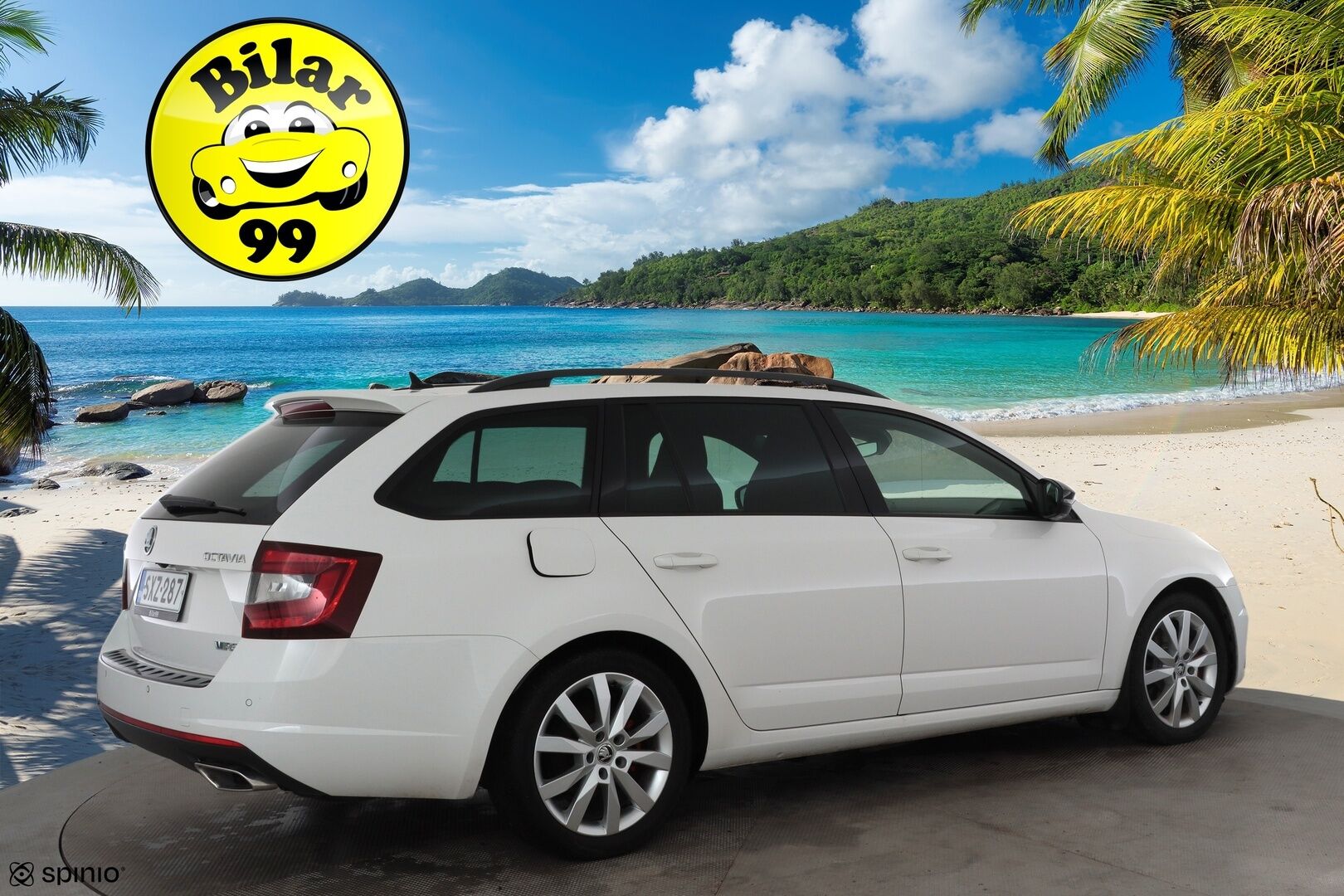 Skoda Octavia 2019 Combi 2,0 TDI 184 RS DSG * ACC / Webasto / LED / Sportti Penkit /  P.Kamera / Kaistavahti / Keyless * - Suomi auto / Merkkihuollettu / Kahdet renkaat - HULLUT JOULUT KORKOTARJOUS 2,49% 