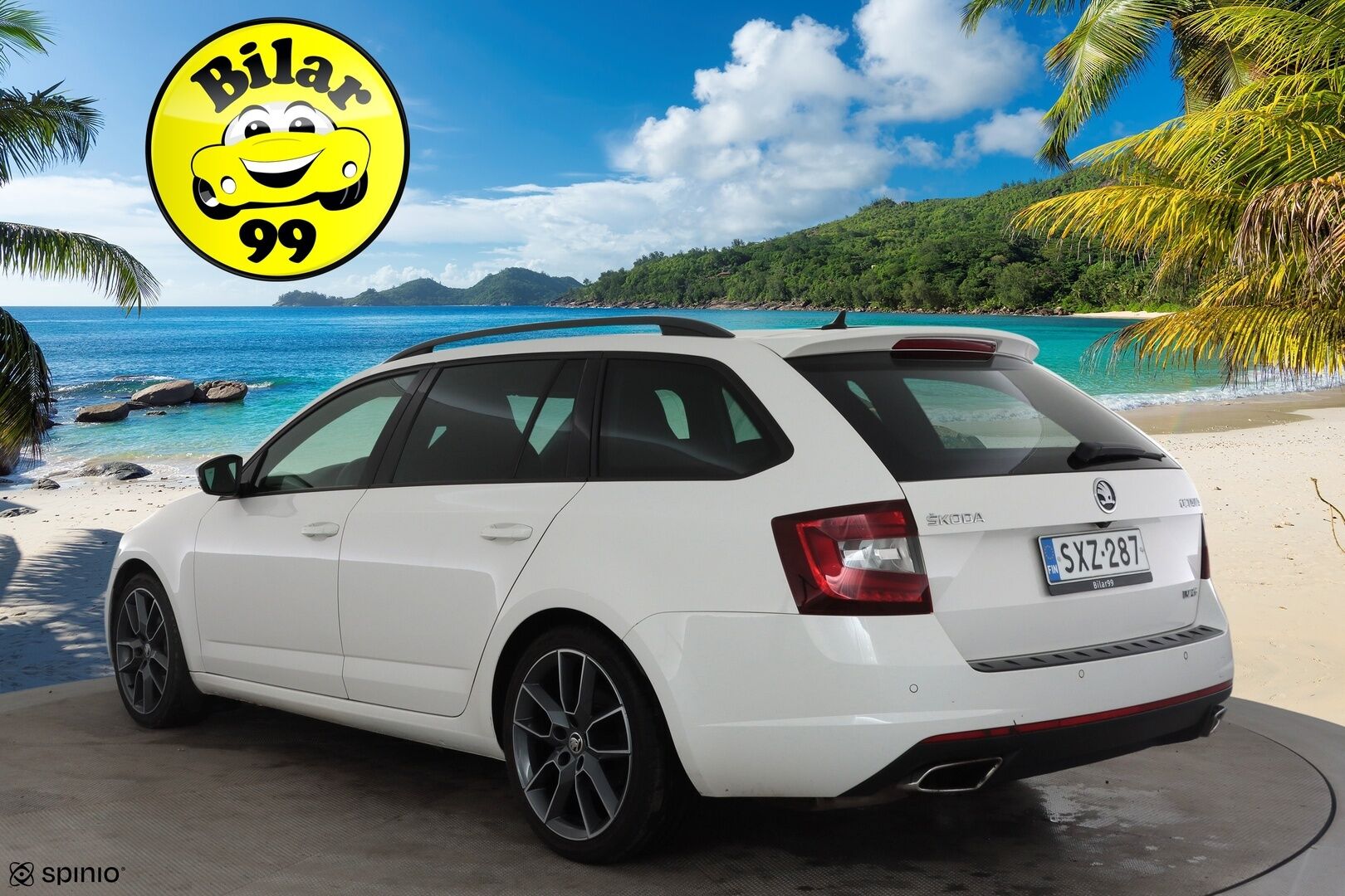 Skoda Octavia 2019 Combi 2,0 TDI 184 RS DSG * ACC / Webasto / LED / Sportti Penkit /  P.Kamera / Kaistavahti / Keyless * - Suomi auto / Merkkihuollettu / Kahdet renkaat - HULLUT JOULUT KORKOTARJOUS 2,49% 