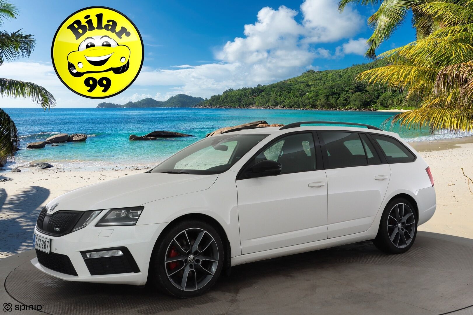 Skoda Octavia 2019 Combi 2,0 TDI 184 RS DSG * ACC / Webasto / LED / Sportti Penkit /  P.Kamera / Kaistavahti / Keyless * - Suomi auto / Merkkihuollettu / Kahdet renkaat - HULLUT JOULUT KORKOTARJOUS 2,49% 