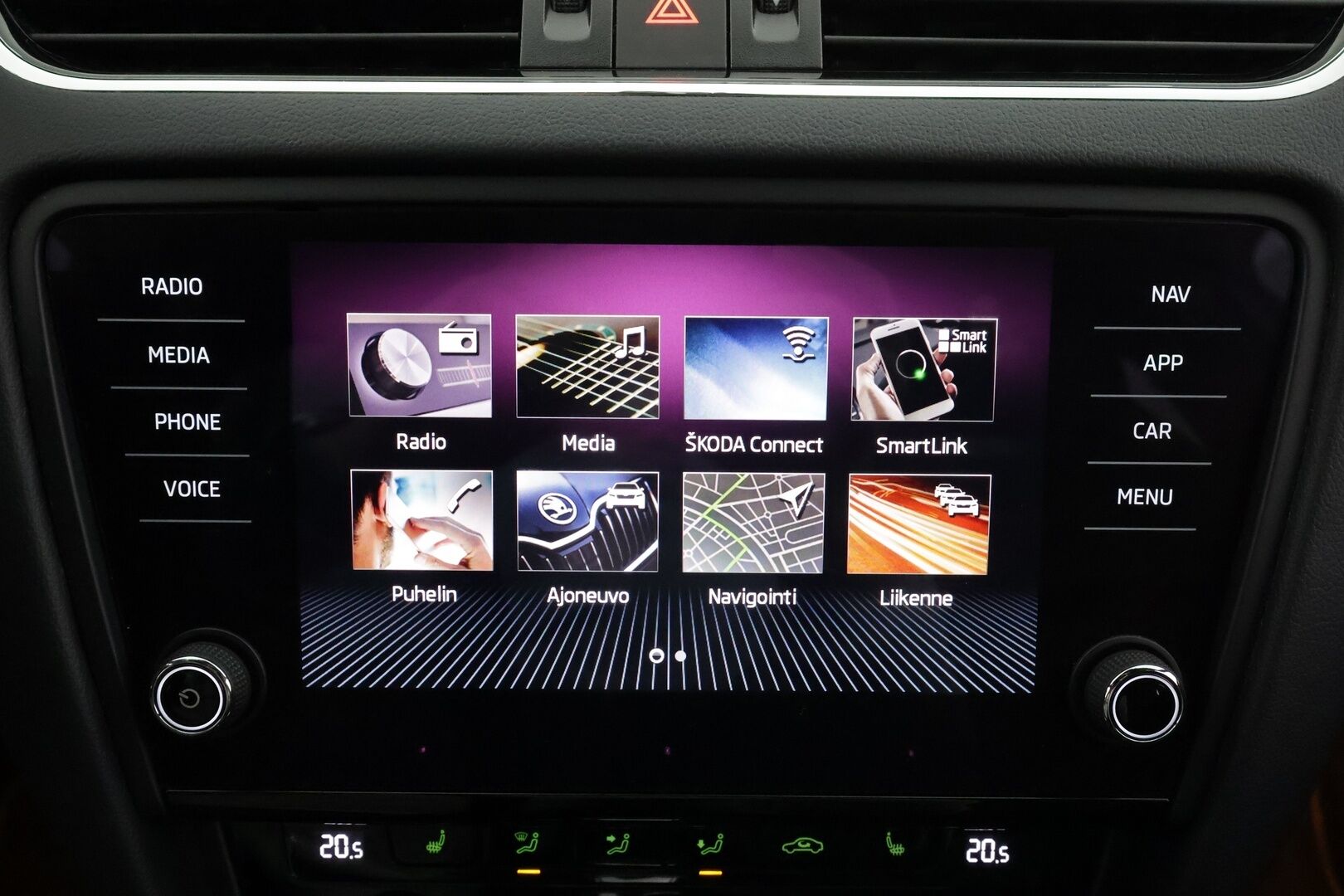 Skoda Octavia 2019 Combi 2,0 TDI 184 RS DSG Autom. * Webasto / Adapt.Vakkari / LED / Sporttipenkit / Peruutuskamera / Kaistavahti / KeyLess - Suomi auto / Merkkihuollettu / Kahdet renkaat