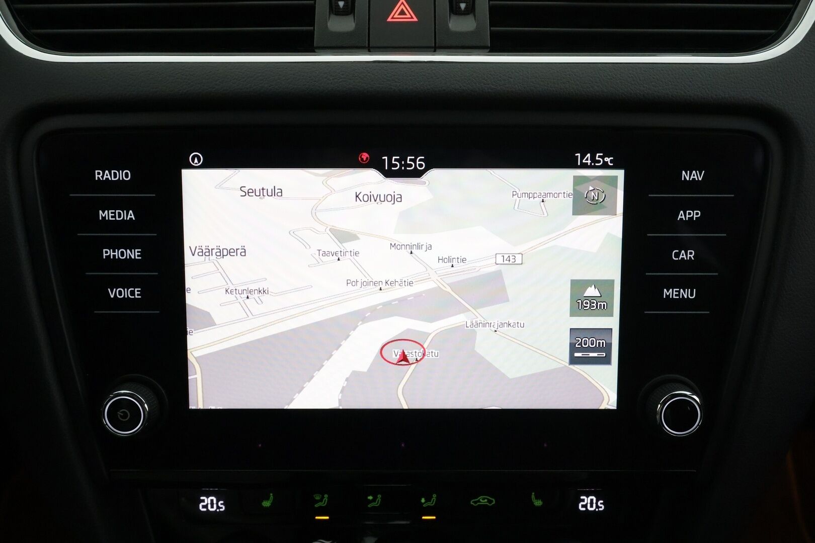 Skoda Octavia 2019 Combi 2,0 TDI 184 RS DSG Autom. * Webasto / Adapt.Vakkari / LED / Sporttipenkit / Peruutuskamera / Kaistavahti / KeyLess - Suomi auto / Merkkihuollettu / Kahdet renkaat