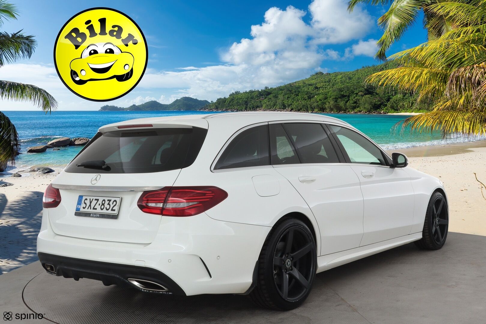 Mercedes-Benz C 2019 200 4Matic T A Business AMG - | Panorama | Webasto | Koukku | LED-High Performance | P.Kamera | Navi | Vakkari | Sporttipenkit | Suomi-auto | Kahdet renkaat |