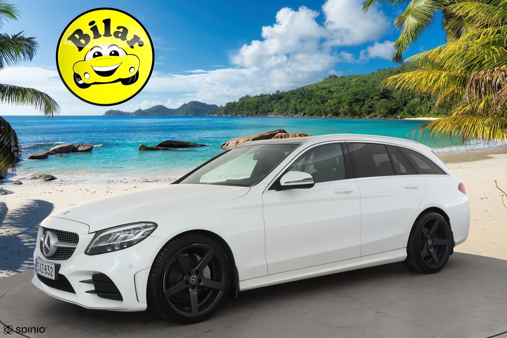 Mercedes-Benz C 2019 200 4Matic T A Business AMG - | Panorama | Webasto | Koukku | LED-High Performance | P.Kamera | Navi | Vakkari | Sporttipenkit | Suomi-auto | Kahdet renkaat |