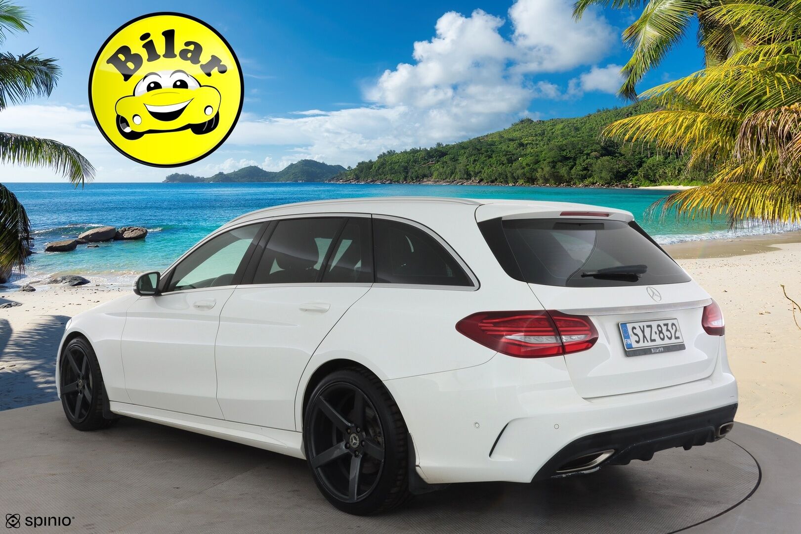 Mercedes-Benz C 2019 200 4Matic T A Business AMG - | Panorama | Webasto | Koukku | LED-High Performance | P.Kamera | Navi | Vakkari | Sporttipenkit | Suomi-auto | Kahdet renkaat |