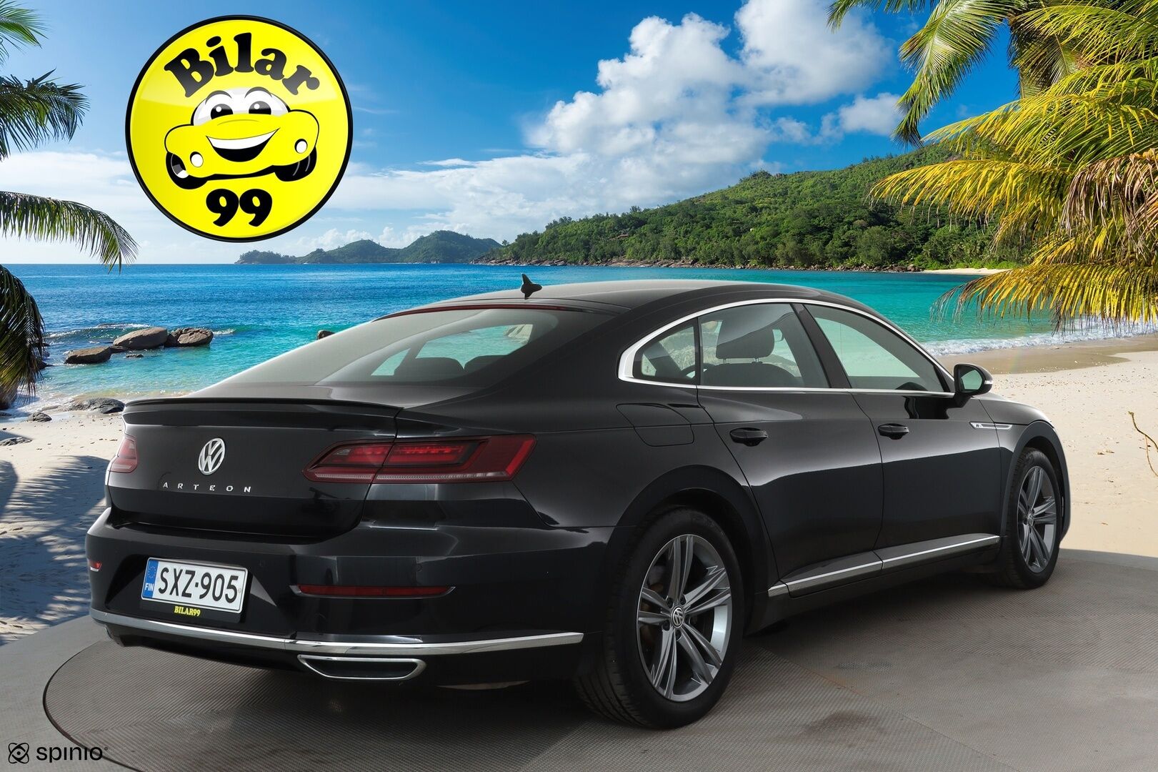 Volkswagen Arteon 2019 R-Line Limited Edition 1,5 TSI EVO 110 kW (150 hv) DSG **Adapt.vakkari / Webasto / P.tutkat / Sporttipenkit / LED** - 1.om Suomi-auto / Kahdet renkaat aluvanteilla / Nahka-Alcantara / digimittaristo / KeylessGo