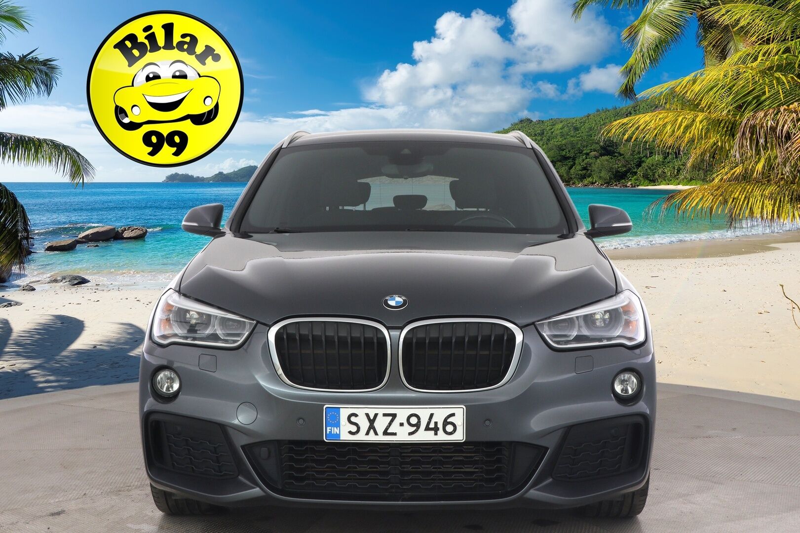 BMW X1 2019 F48 xDrive18d A Business Pro M Sport - * M-Sport / HUD / LCI /  P-Kamera / Koukku / LED / Kahdet renkaat *