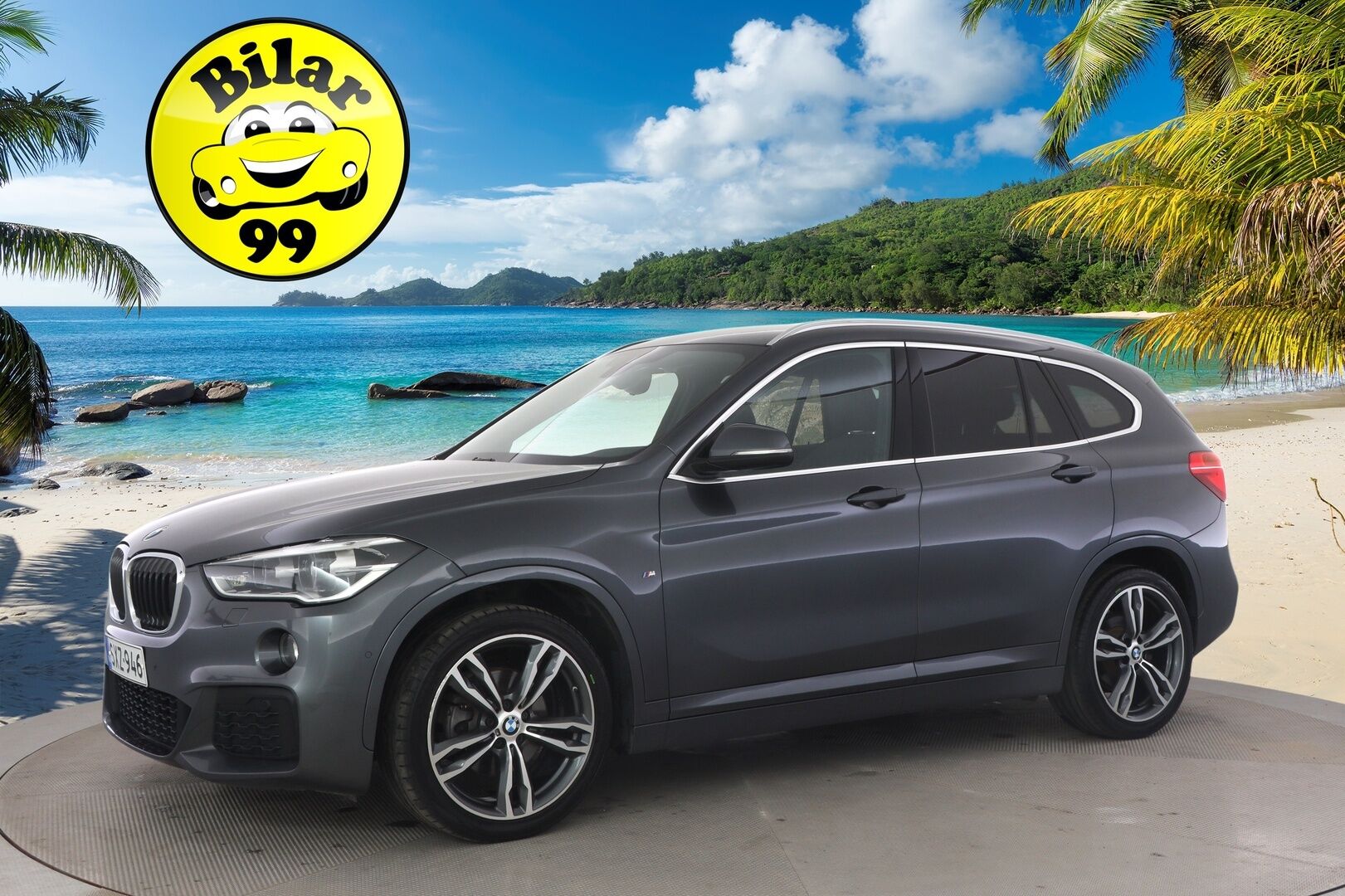 BMW X1 2019 F48 xDrive18d A Business Pro M Sport - * M-Sport / HUD / LCI /  P-Kamera / Koukku / LED / Kahdet renkaat *