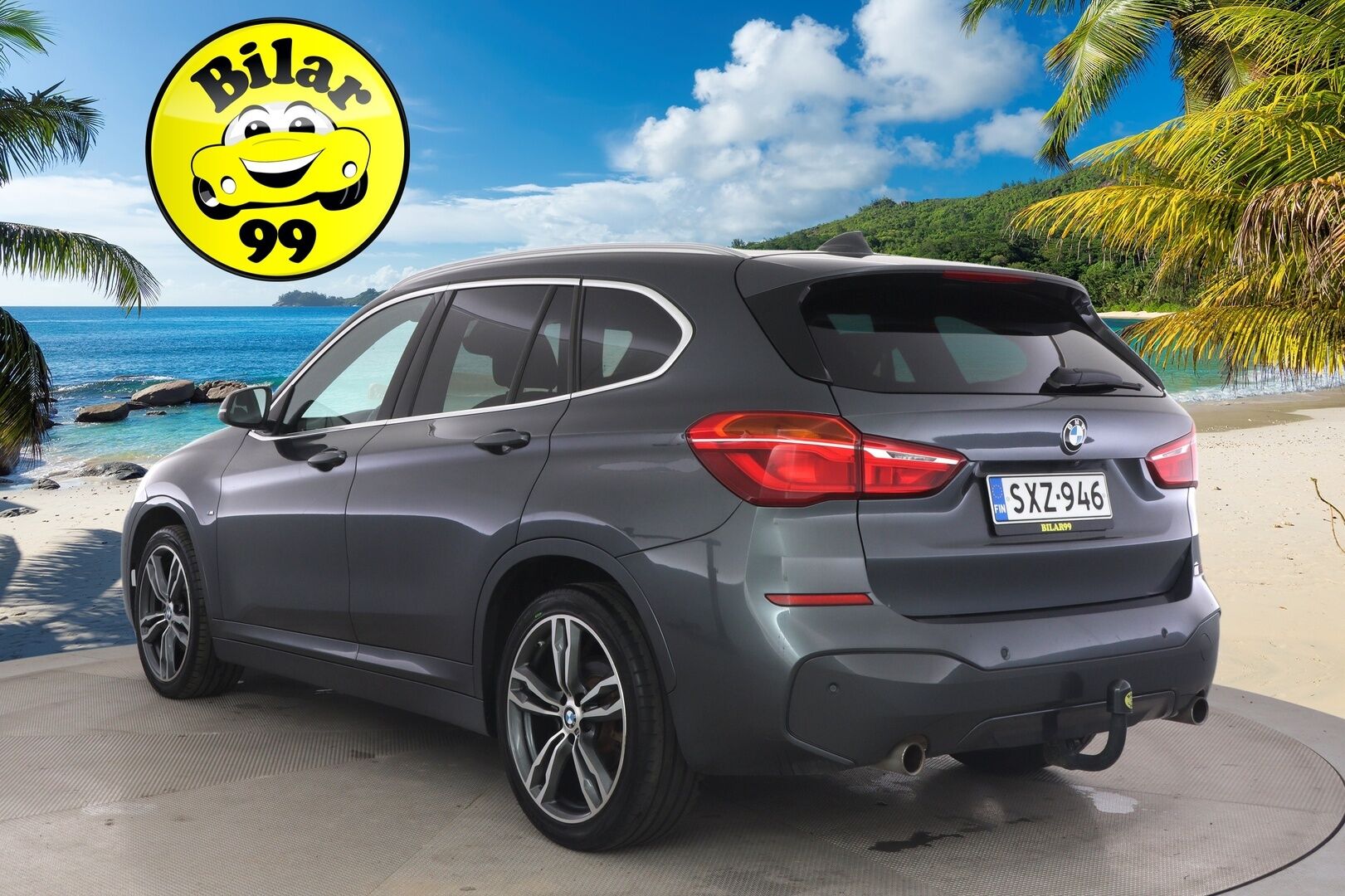 BMW X1 2019 F48 xDrive18d A Business Pro M Sport - * M-Sport / HUD / LCI /  P-Kamera / Koukku / LED / Kahdet renkaat *