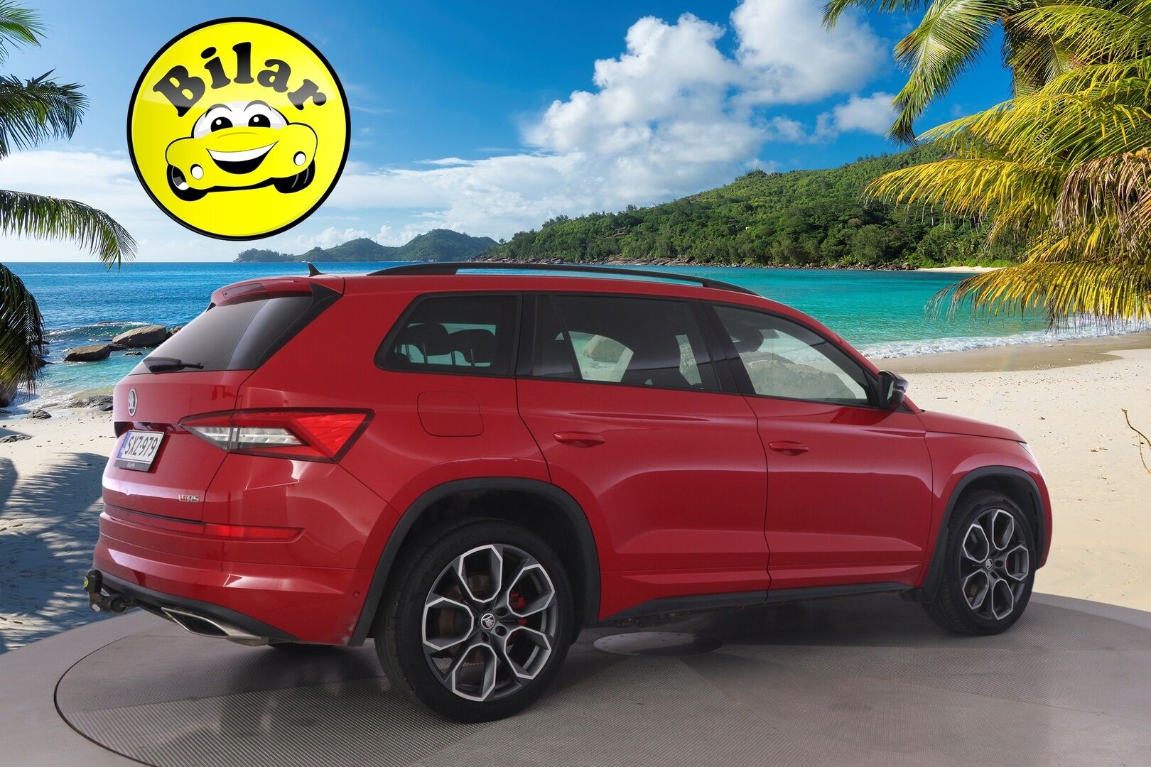 Skoda Kodiaq 2019 2,0 TDI 240 4x4 RS DSG Autom. - * RS | Webasto | ACC | Navi | P-Kamera | SmartLink | Digimittaristo | Koukku *