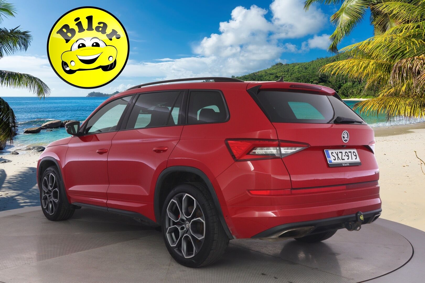 Skoda Kodiaq 2019 2,0 TDI 240 4x4 RS DSG Autom. - * RS | Webasto | ACC | Navi | P-Kamera | SmartLink | Digimittaristo | Koukku *