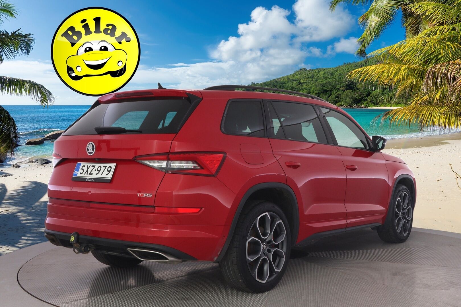 Skoda Kodiaq 2019 2,0 TDI 240 4x4 RS DSG Autom. - * RS | Webasto | ACC | Navi | P-Kamera | SmartLink | Digimittaristo | Koukku *