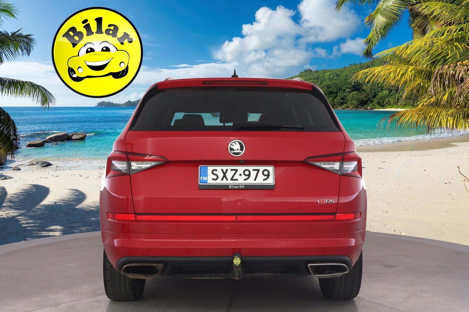 Skoda Kodiaq 2019 2,0 TDI 240 4x4 RS DSG Autom. - * RS | Webasto | ACC | Navi | P-Kamera | SmartLink | Digimittaristo | Koukku *