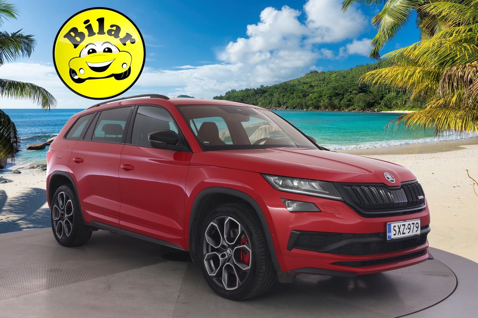 Skoda Kodiaq 2019 2,0 TDI 240 4x4 RS DSG Autom. - * RS | Webasto | ACC | Navi | P-Kamera | SmartLink | Digimittaristo | Koukku *
